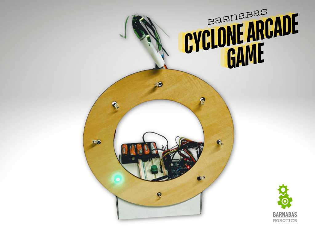 barnabas cyclone arcade game